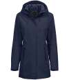 T9609 9609 Tee Jays Ladies All Weather Parka Jacket Deep Navy colour image